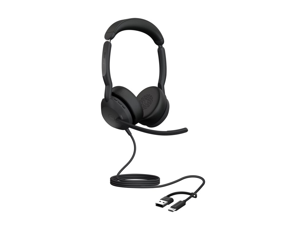 Jabra Evolve2 50 - USB-C/A MS Stereo (without Bluetooth) Jabra Evolve2 50 - USB-C/A MS Stereo (without Bluetooth)