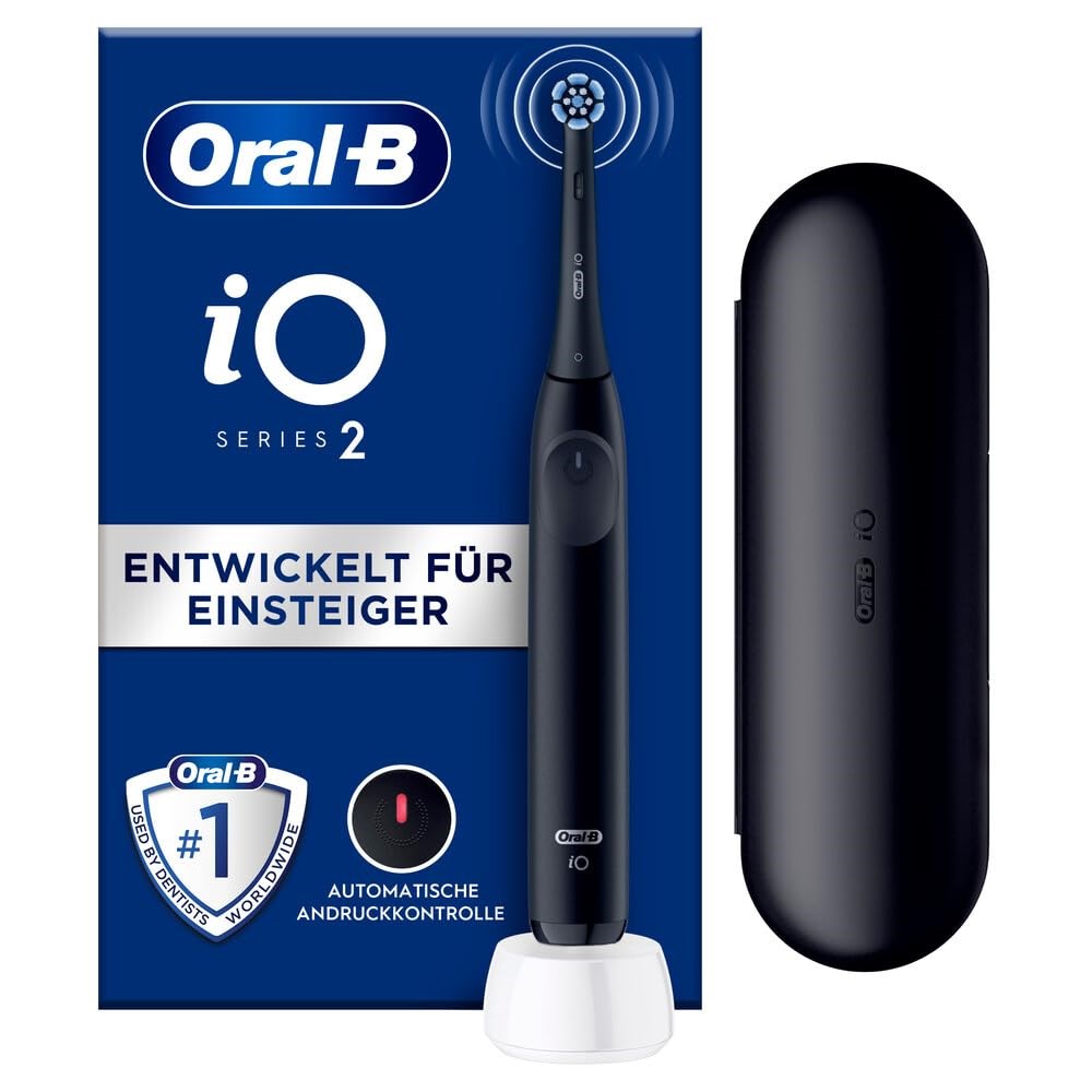 Oral-B iO SERIE 2 Adult Vibrating toothbrush Black Oral-B iO SERIE 2 Adult Vibrating toothbrush Black