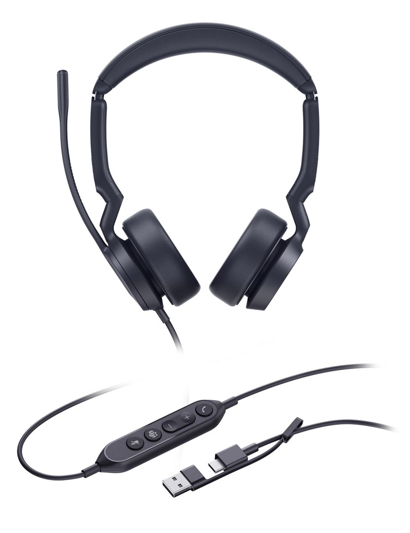 Yealink UH44 Dual Teams USB-C/A Headset Yealink UH44 Dual Teams USB-C/A Headset