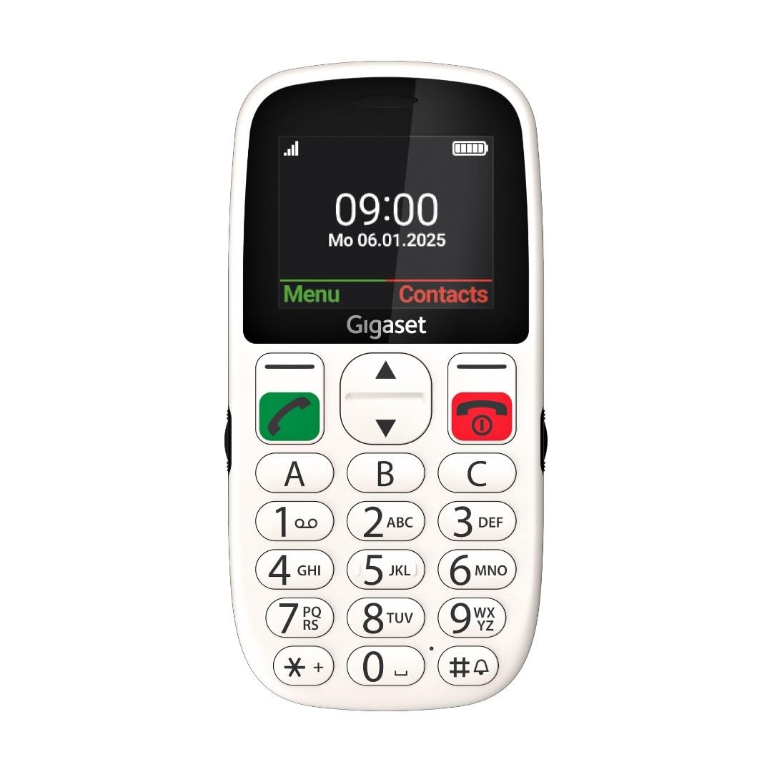 Gigaset GL395 5.59 cm (2.2") 90 g White Senior phone Gigaset GL395 5.59 cm (2.2") 90 g White Senior phone