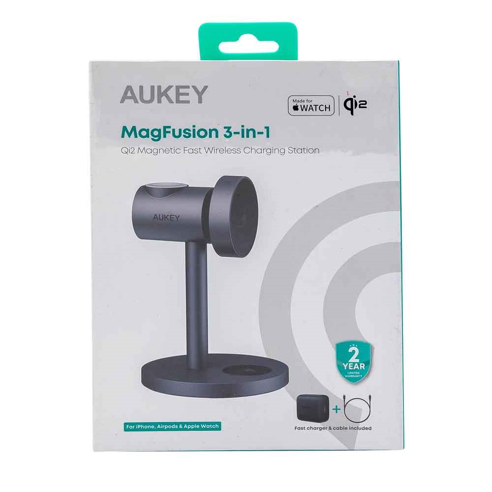 AUKEY 3-IN-1 Wireless Fast Charger AUKEY 3-IN-1 Wireless Fast Charger