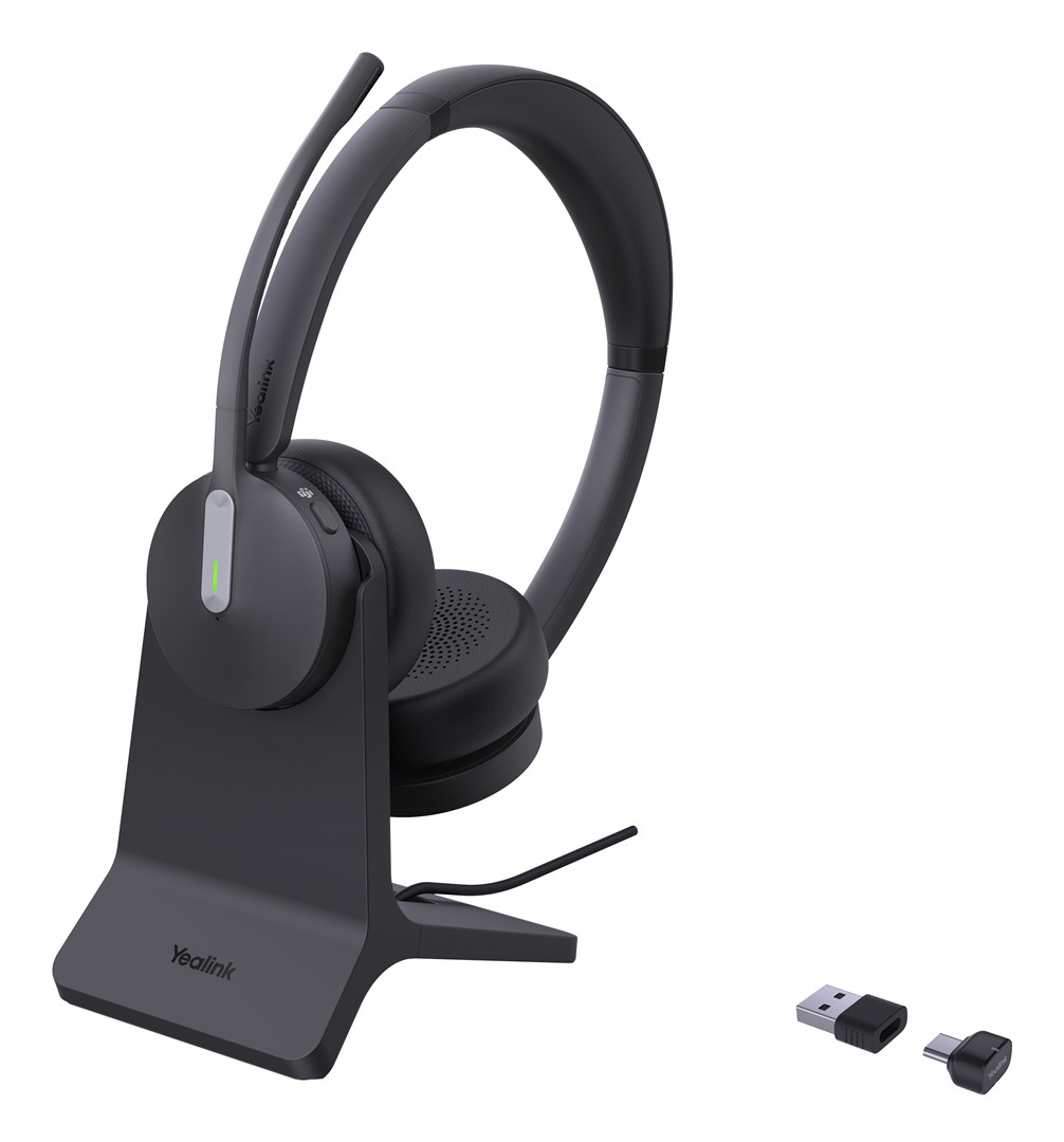 Yealink BH70 Dual with Stand Teams USB-C/A Headset Yealink BH70 Dual with Stand Teams USB-C/A Headset