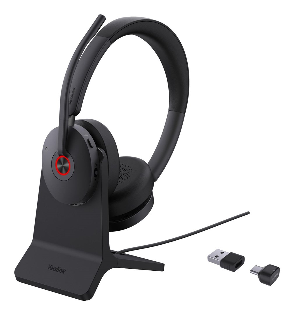Yealink BH74 with Stand UC USB-C/A Headset Yealink BH74 with Stand UC USB-C/A Headset