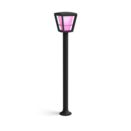 Philips Hue White and colour ambience Econic Outdoor Post Light 1744230P7 Philips Hue White and colour ambience Econic Outdoor Post Light 1744230P7