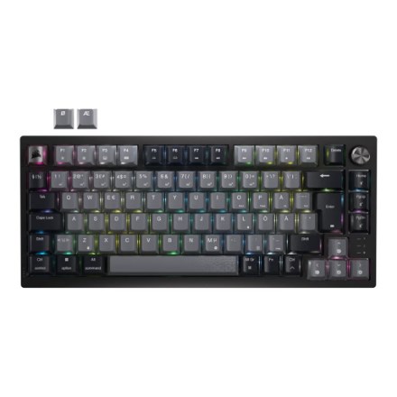 Corsair K65 PLUS WIRELESS 75 % RGB keyboard Gaming RF Wireless + USB QWERTY Nordic Black Corsair K65 PLUS WIRELESS 75 % RGB keyboard Gaming RF Wireless + USB QWERTY Nordic Black