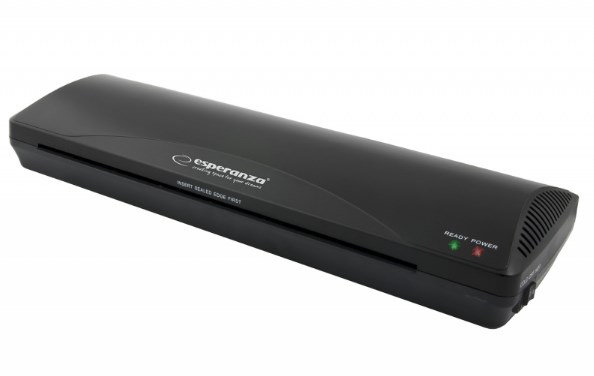 Esperanza EFL003 laminator Cold/hot laminator 250 mm/min Black Esperanza EFL003 laminator Cold/hot laminator 250 mm/min Black