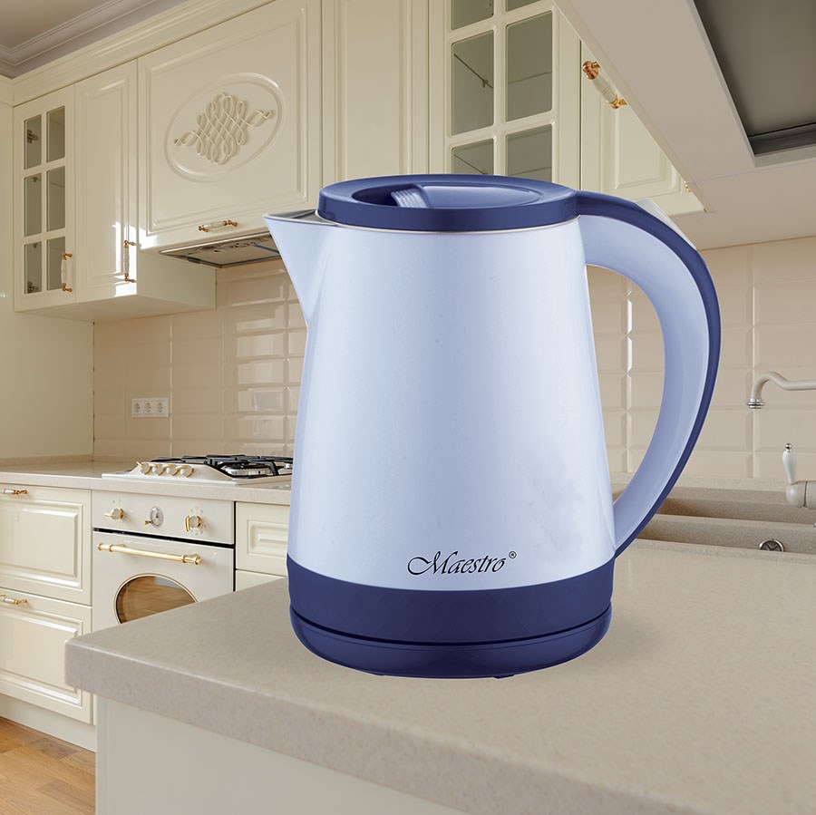 Maestro MR-037 (MR-037-BLUE) Electric kettle 1,2 L 1630 W Blue Maestro MR-037 (MR-037-BLUE) Electric kettle 1,2 L 1630 W Blue