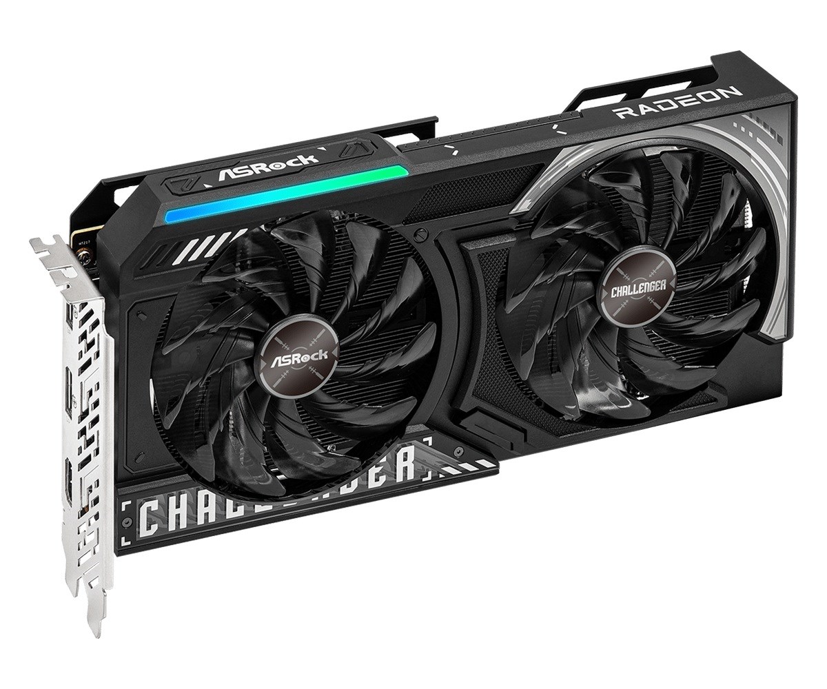 Graphics card. Asrock RX9060XT Challenger 8GB OC Graphics card. Asrock RX9060XT Challenger 8GB OC