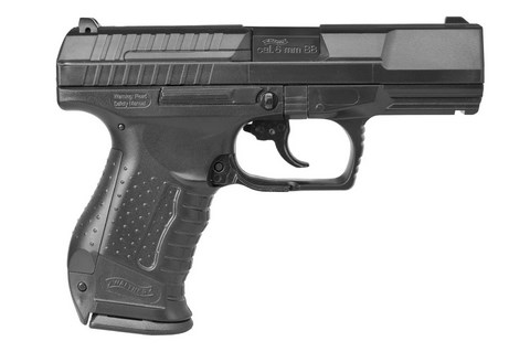 Walther P99 spring-loaded ASG pistol black Walther P99 spring-loaded ASG pistol black