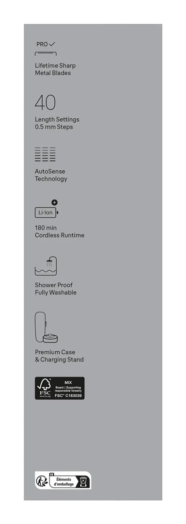 Braun BeardTrimmer 9 BT9421 beard trimmer Battery 40 Black Braun BeardTrimmer 9 BT9421 beard trimmer Battery 40 Black