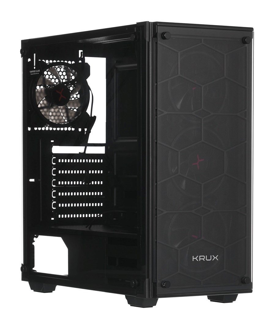 Krux LEDA ATX Tower Black Krux LEDA ATX Tower Black