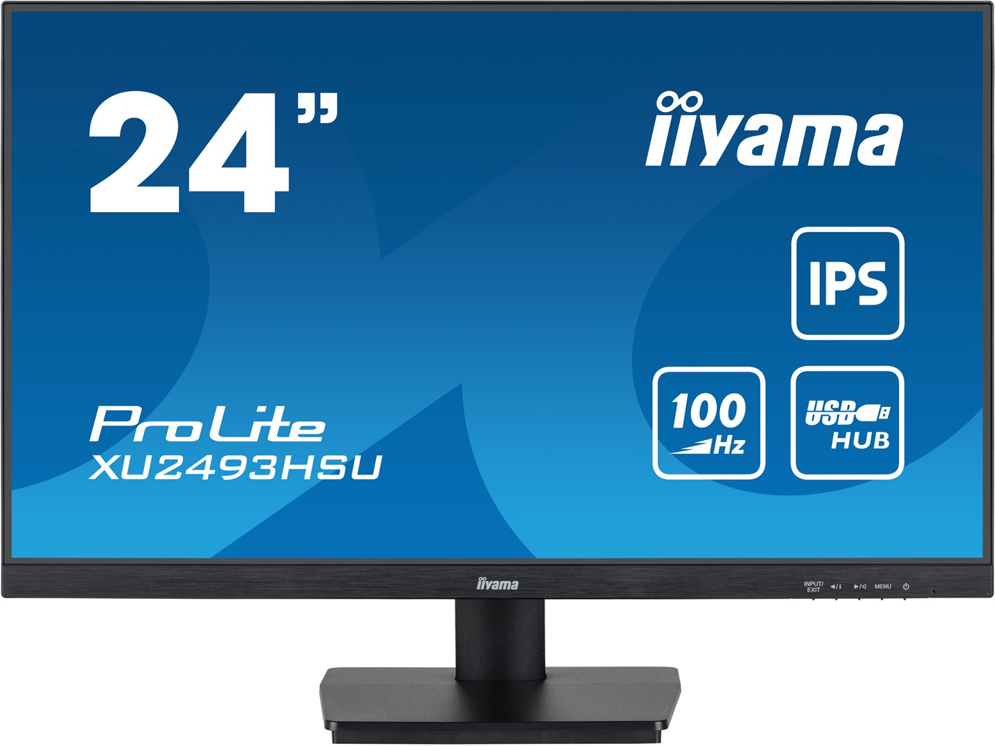 iiyama ProLite XU2493HSU-B7 computer monitor 60.5 cm (23.8") 1920 x 1080 pixels Full HD LED Black iiyama ProLite XU2493HSU-B7 computer monitor 60.5 cm (23.8") 1920 x 1080 pixels Full HD LED Black