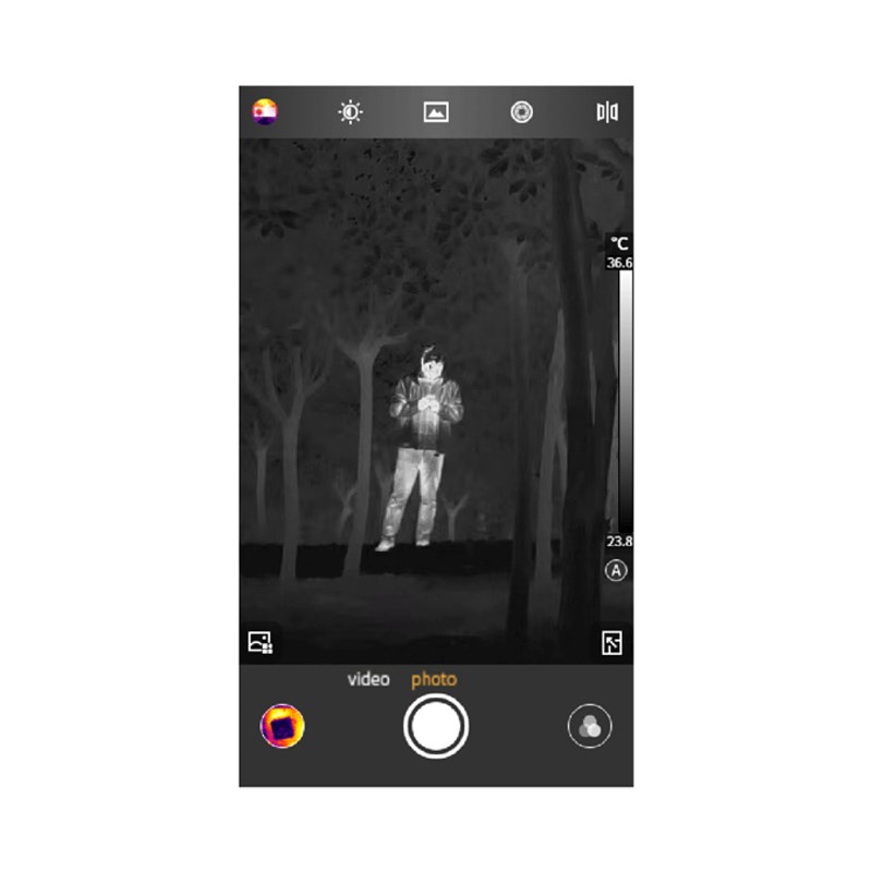 Guide Sensmart M2SA thermal imaging camera Graphite 256 x 192 pixels Guide Sensmart M2SA thermal imaging camera Graphite 256 x 192 pixels