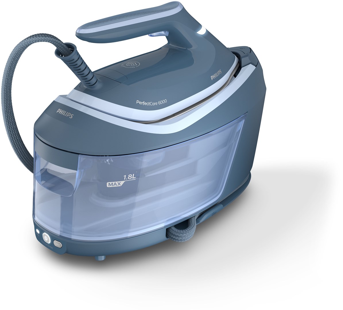 Philips 6000 series PSG6042/20 steam ironing station 2400 W 1.8 L SteamGlide Advanced Blue Philips 6000 series PSG6042/20 steam ironing station 2400 W 1.8 L SteamGlide Advanced Blue