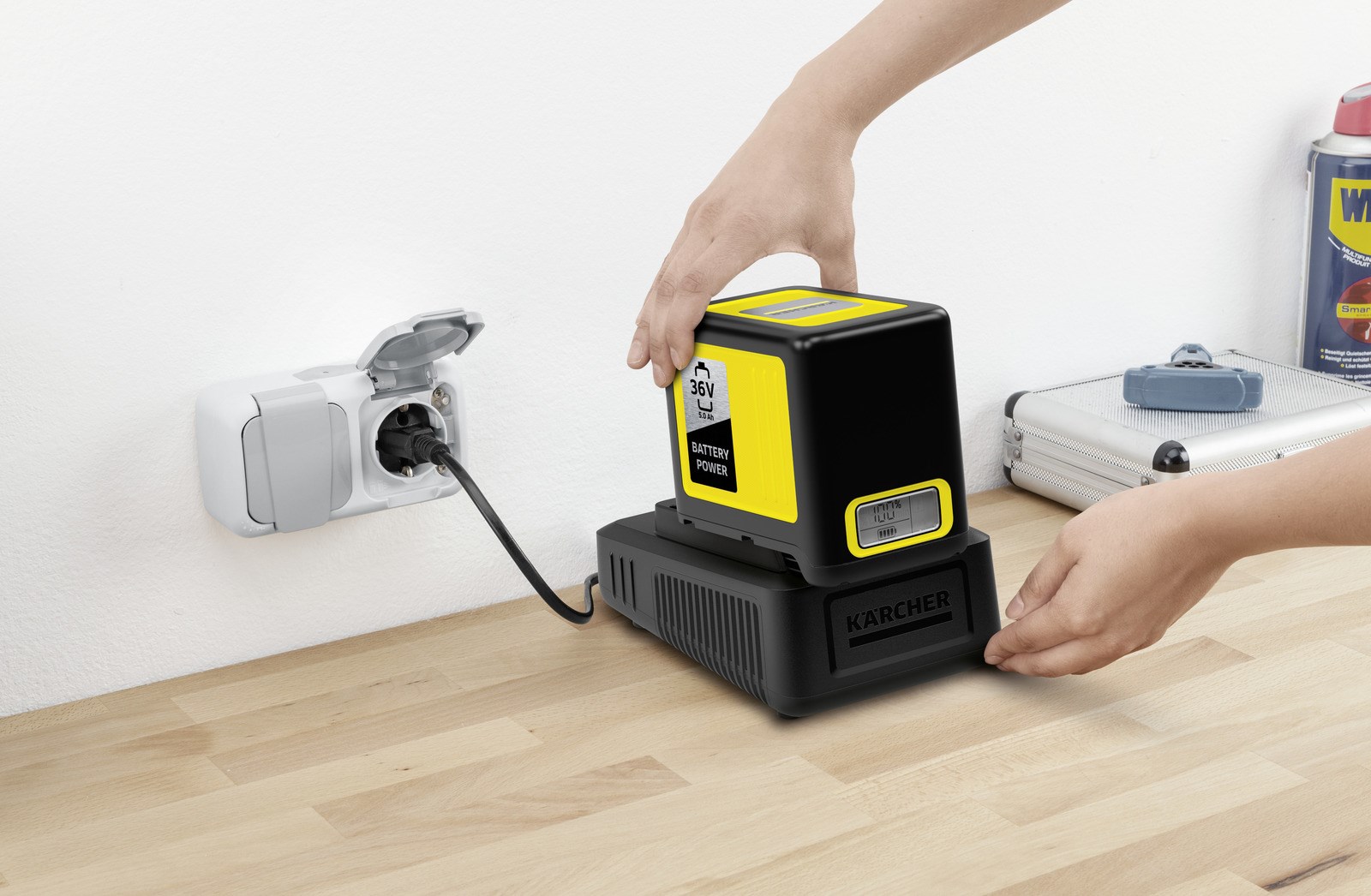 Kärcher 2.445-031.0 cordless tool battery / charger Kärcher 2.445-031.0 cordless tool battery / charger