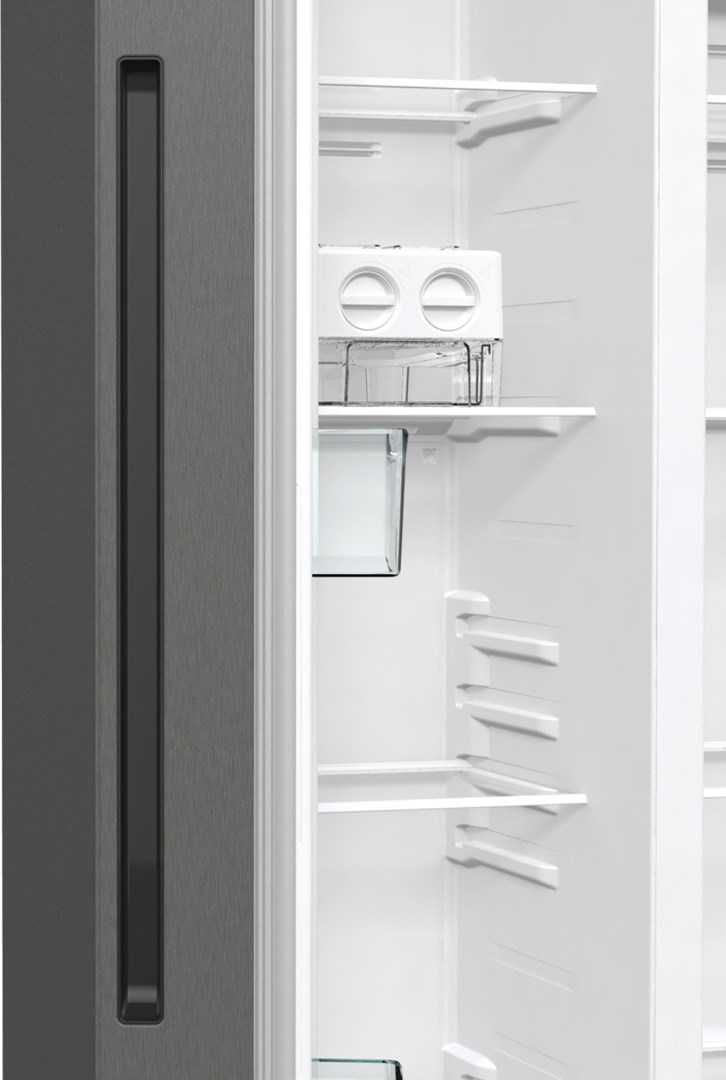 Gorenje NRR9185EAXL side-by-side refrigerator Freestanding 550 L E Silver Gorenje NRR9185EAXL side-by-side refrigerator Freestanding 550 L E Silver