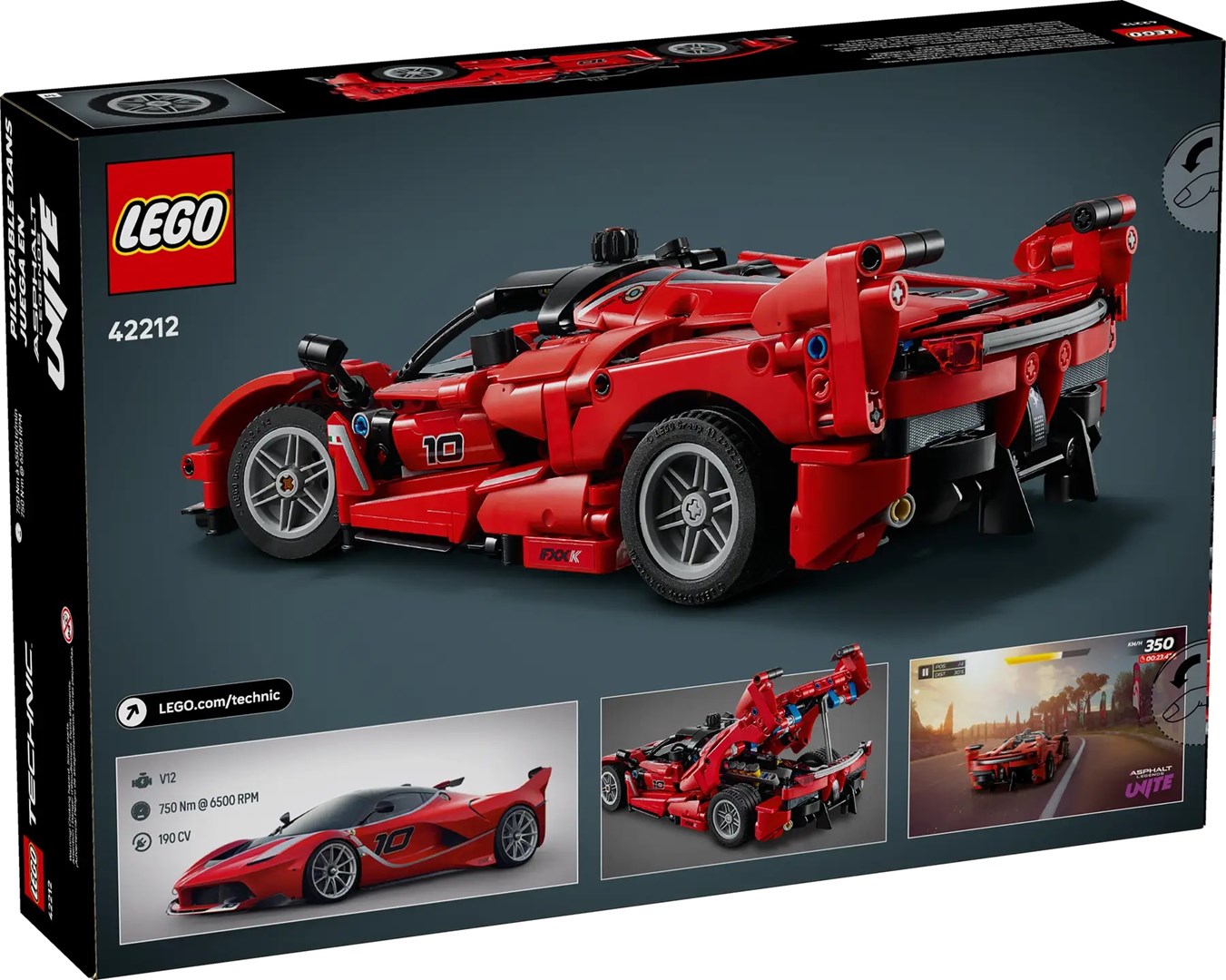 LEGO TECHNIC 42212 Ferrari FXX K LEGO TECHNIC 42212 Ferrari FXX K