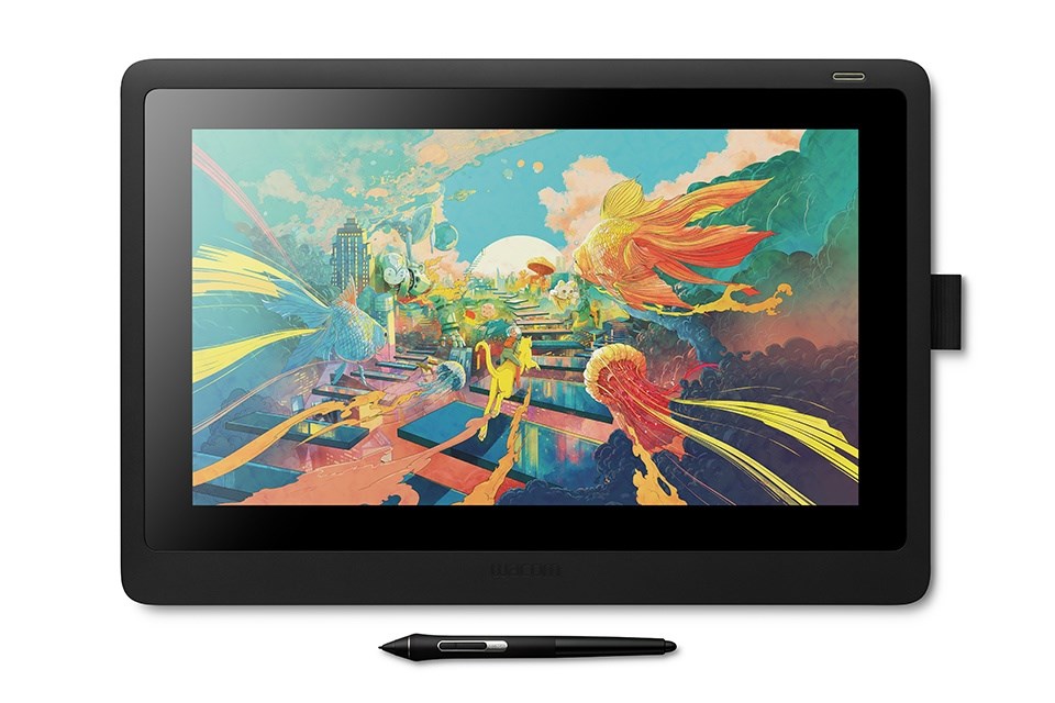 Wacom Cintiq 16 graphic tablet Black 5080 lpi 344.16 x 193.59 mm Wacom Cintiq 16 graphic tablet Black 5080 lpi 344.16 x 193.59 mm