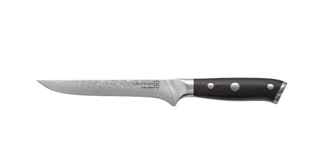 Kohersen Elegance Ebony Wood Boning knife Damascus steel 15.2 cm Kohersen Elegance Ebony Wood Boning knife Damascus steel 15.2 cm