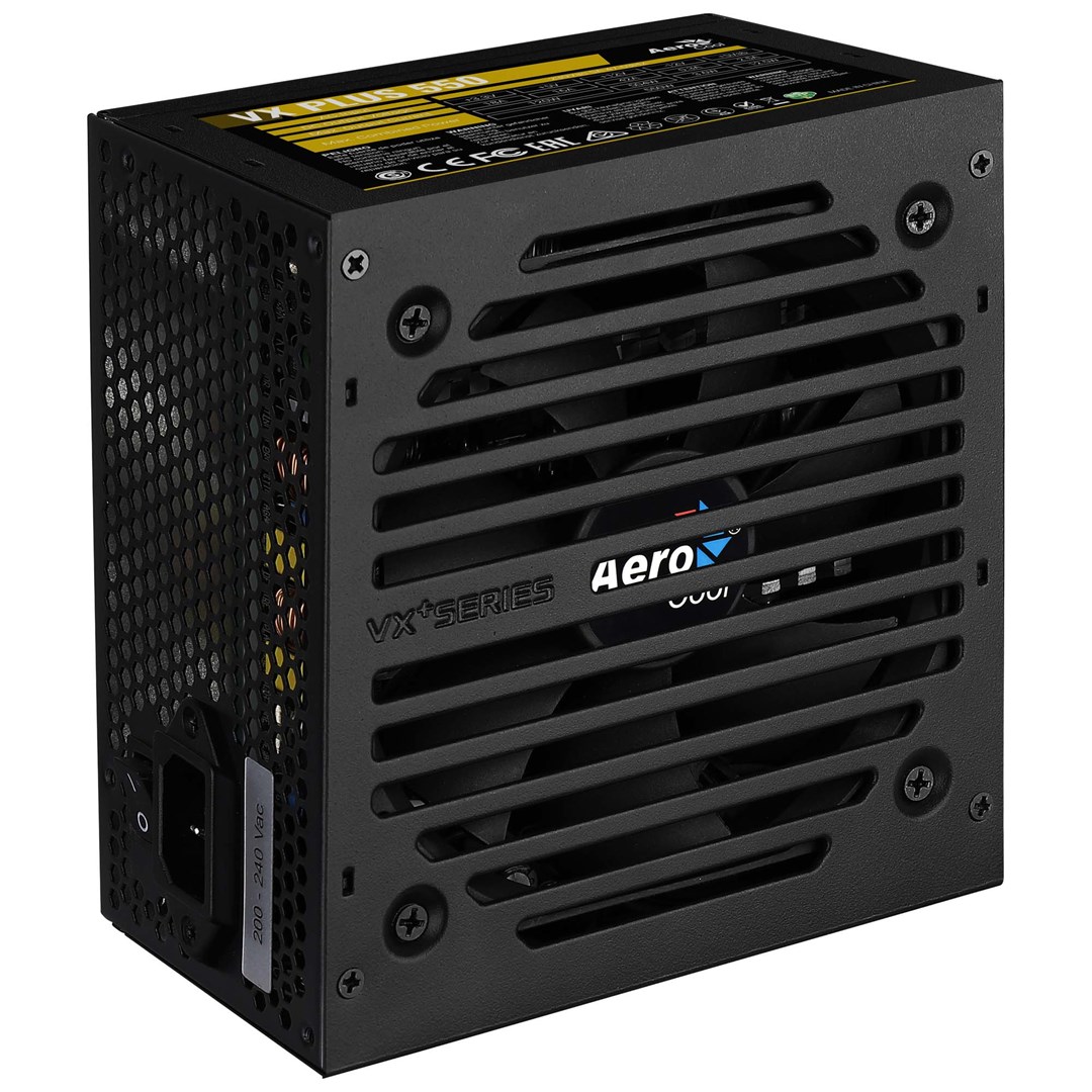 Aerocool VX PLUS 650 power supply unit 650 W 20+4 pin ATX ATX Black Aerocool VX PLUS 650 power supply unit 650 W 20+4 pin ATX ATX Black