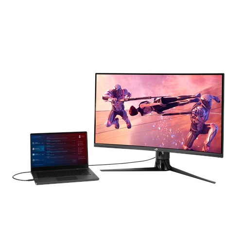 ASUS ROG Strix XG32VC computer monitor 80 cm (31.5") 2560 x 1440 pixels Quad HD LED Black ASUS ROG Strix XG32VC computer monitor 80 cm (31.5") 2560 x 1440 pixels Quad HD LED Black