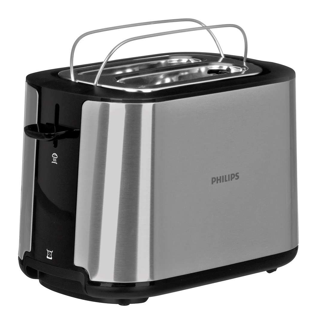 Philips Viva Collection HD2650/90 toaster 2 slice(s) 950 W Black, Stainless steel Philips Viva Collection HD2650/90 toaster 2 slice(s) 950 W Black, Stainless steel