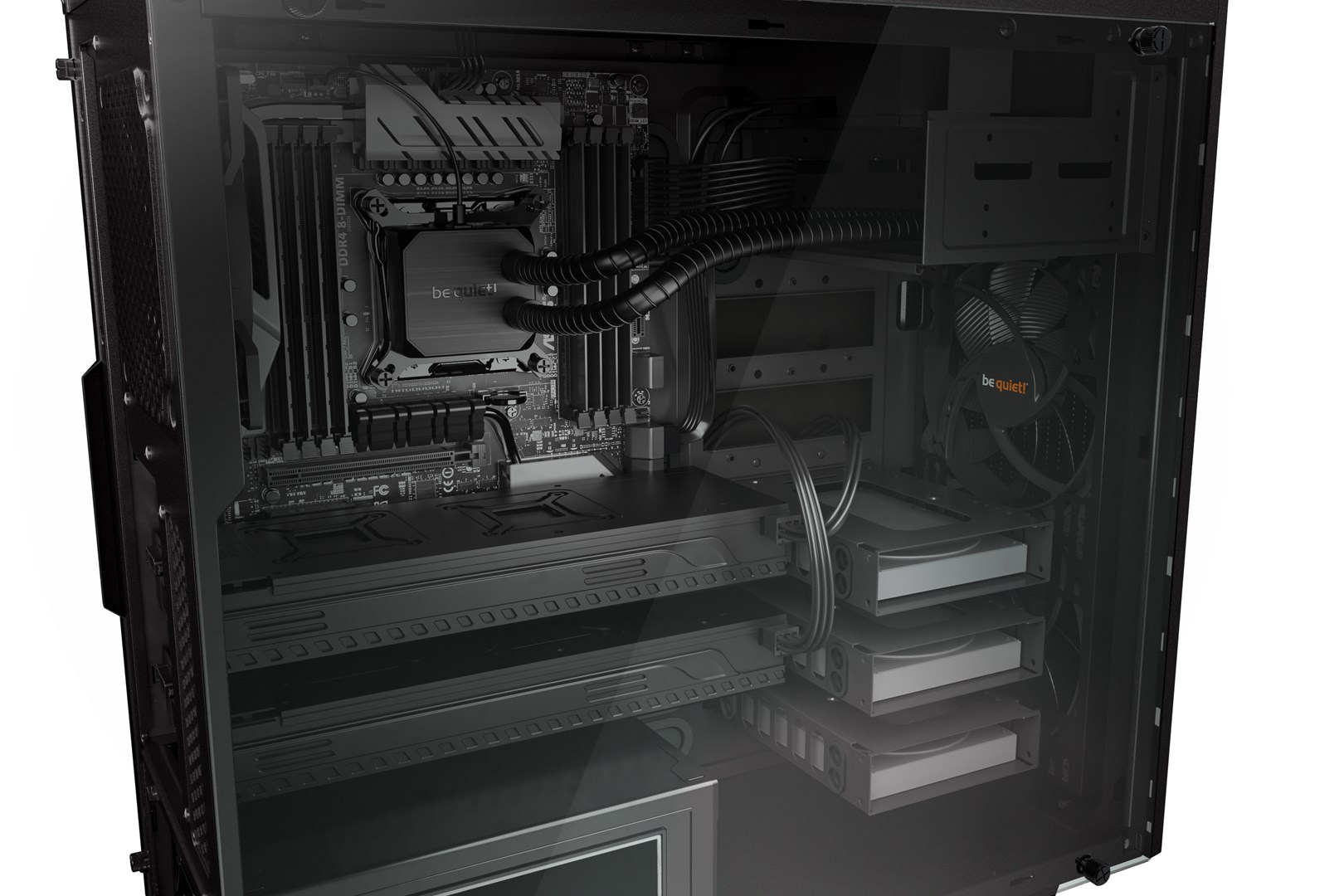 be quiet! Pure Base 600 Window Midi Tower Black be quiet! Pure Base 600 Window Midi Tower Black