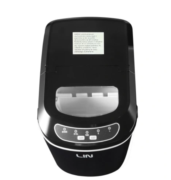 Portable ice maker LIN ICE PRO-B12 black Portable ice maker LIN ICE PRO-B12 black