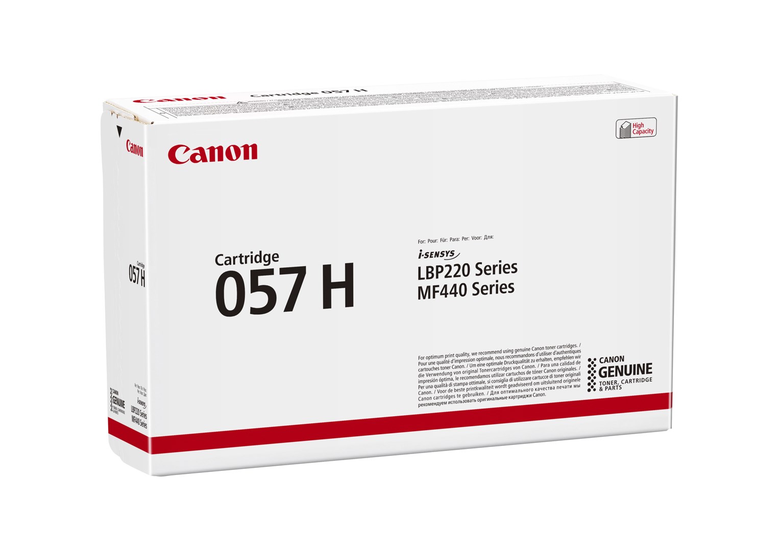Canon i-SENSYS 057H toner cartridge 1 pc(s) Original Black Canon i-SENSYS 057H toner cartridge 1 pc(s) Original Black