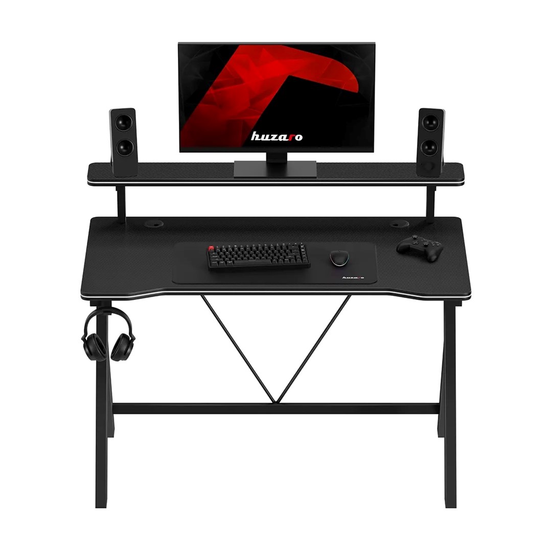 Huzaro Hero 1.9 Black gaming desk Huzaro Hero 1.9 Black gaming desk