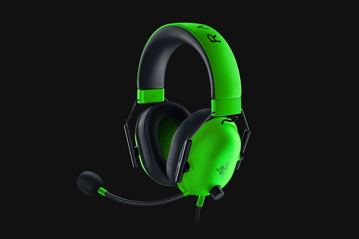 Razer BlackShark V2 X Headset Wired Head-band Gaming Green, Black Razer BlackShark V2 X Headset Wired Head-band Gaming Green, Black