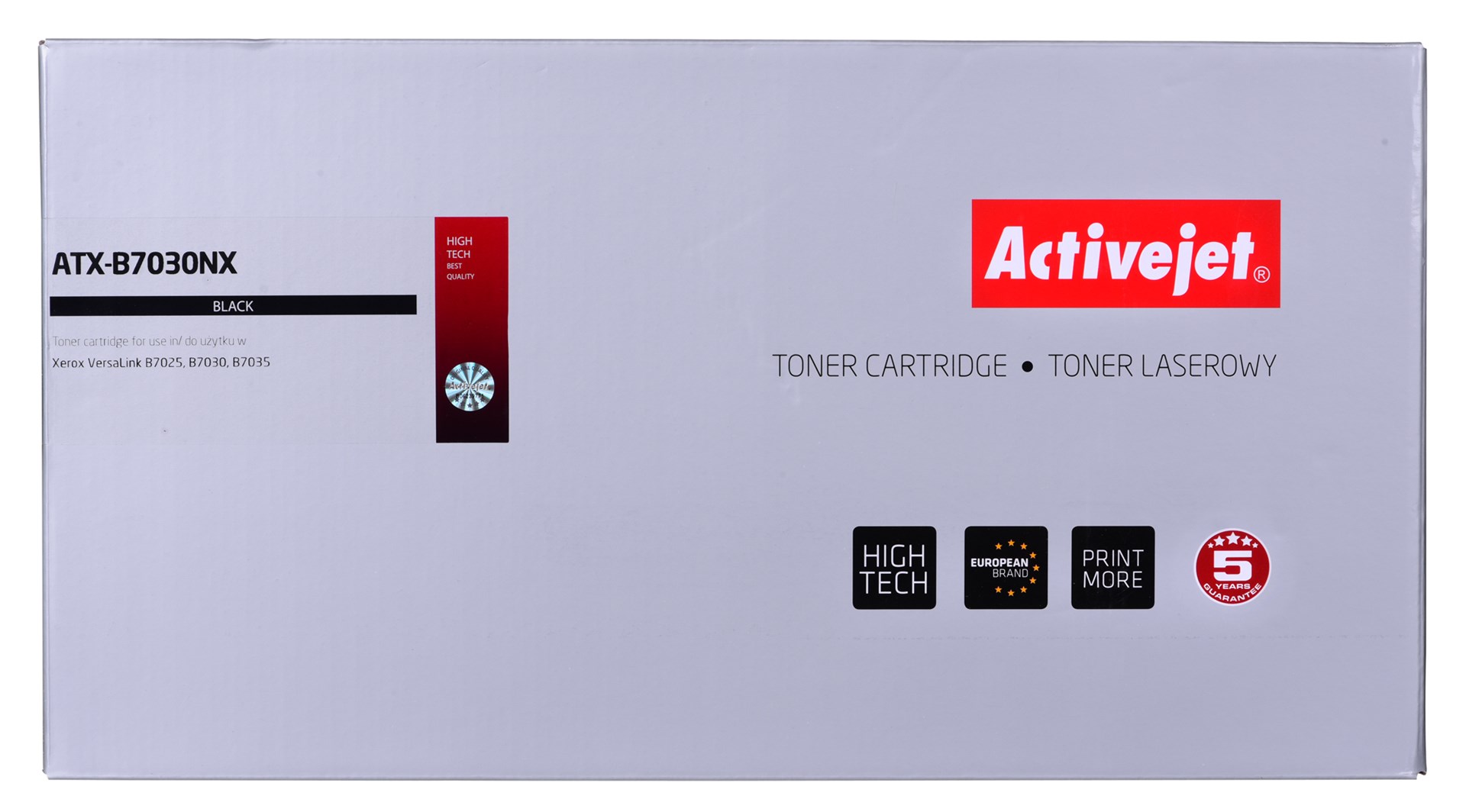 Activejet ATX-B7030NX Toner (replacement for Xerox 106R03396; Supreme; 30000 pages; black) Activejet ATX-B7030NX Toner (replacement for Xerox 106R03396; Supreme; 30000 pages; black)