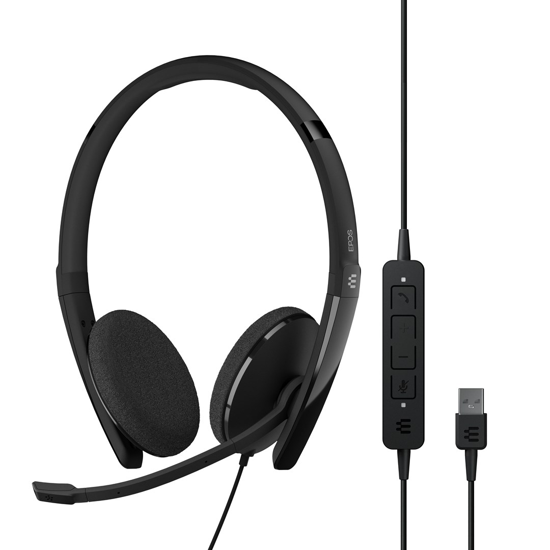 EPOS ADAPT 160 USB II Headset Wired Headband Office/Call Centre USB Type-A Black EPOS ADAPT 160 USB II Headset Wired Headband Office/Call Centre USB Type-A Black
