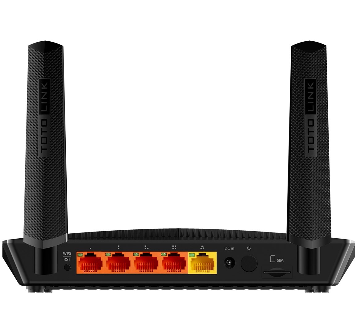 TOTOLINK LR1200 Router WiFi AC1200 Dual Band wireless router Fast Ethernet Dual-band (2.4 GHz / 5 GHz) 4G Black TOTOLINK LR1200 Router WiFi AC1200 Dual Band wireless router Fast Ethernet Dual-band (2.4 GHz / 5 GHz) 4G Black