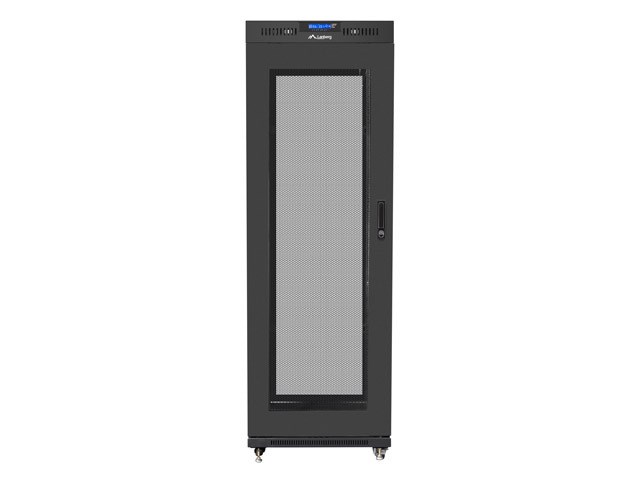 Lanberg FF01-6837-23BL rack cabinet 37U Freestanding rack Black Lanberg FF01-6837-23BL rack cabinet 37U Freestanding rack Black