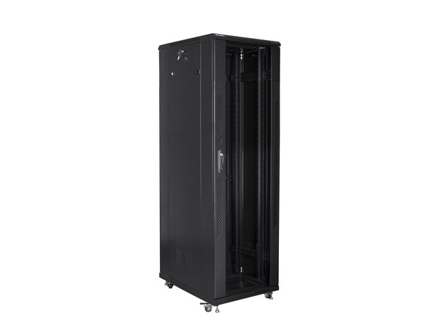 LANBERG FREE-STANDING 19" RACK CABINET 42U 800X800 BLACK LANBERG FREE-STANDING 19" RACK CABINET 42U 800X800 BLACK