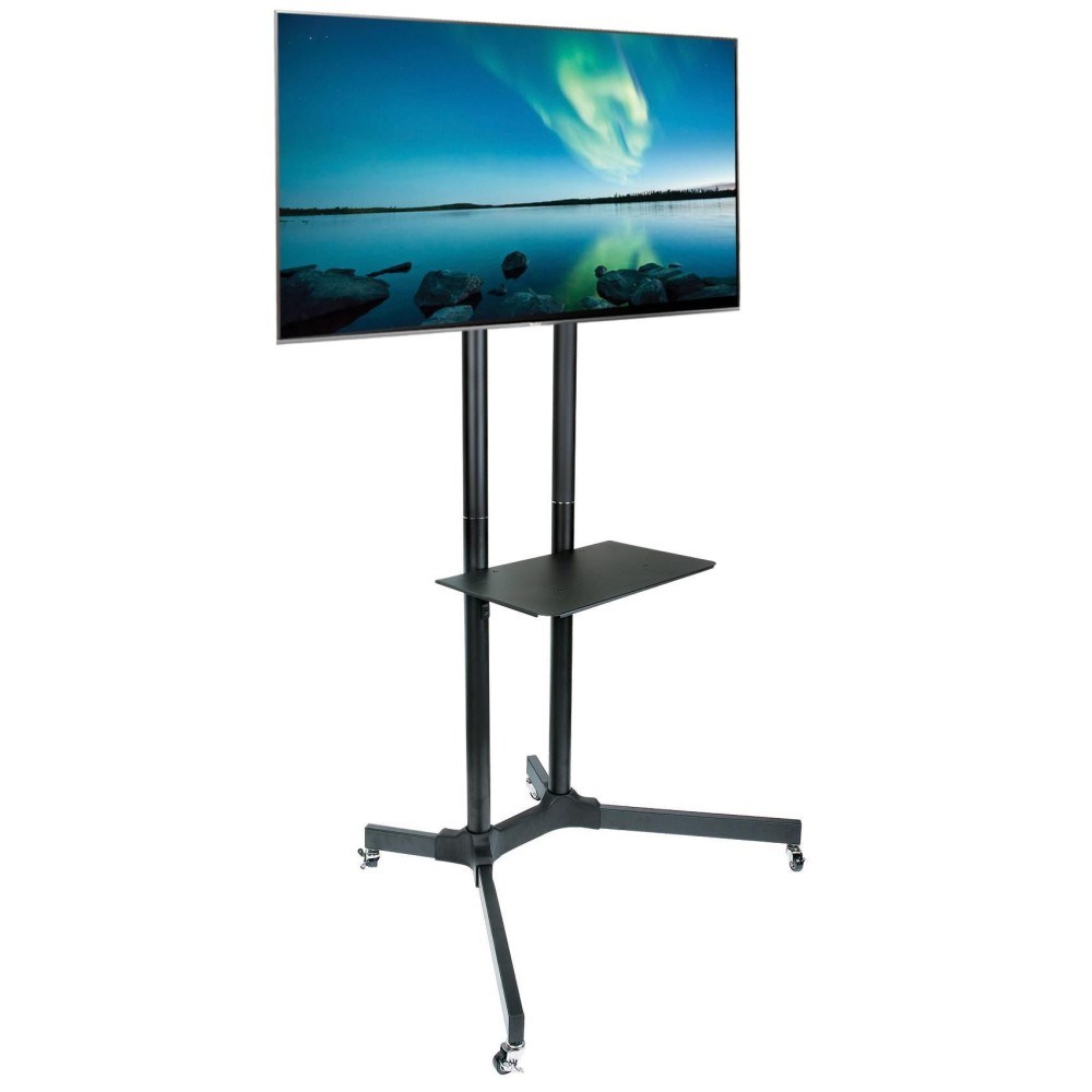 Techly Floor Trolley with Shelf Support LCD / LED / Plasma 30-65" ICA-TR6 Techly Floor Trolley with Shelf Support LCD / LED / Plasma 30-65" ICA-TR6