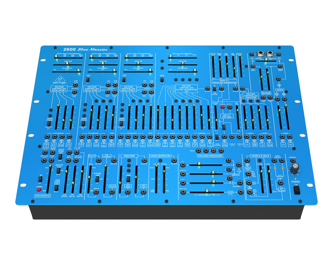 Behringer 2600 BLUE MARVIN - Analog synthesizer Behringer 2600 BLUE MARVIN - Analog synthesizer