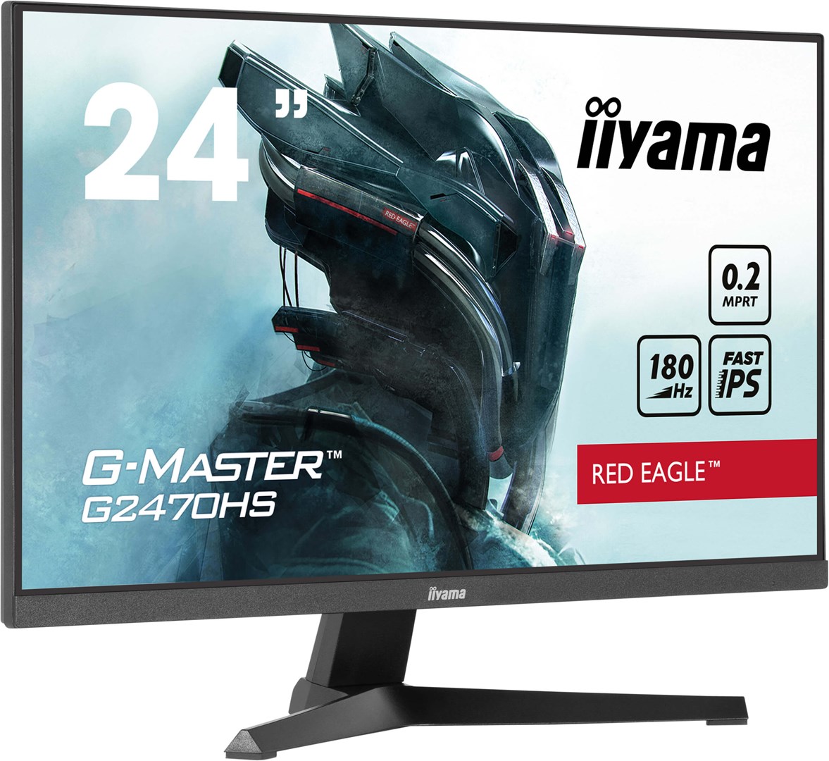 iiyama G-MASTER G2470HS-B1 computer monitor 60.5 cm (23.8") 1920 x 1080 pixels Full HD LCD Black iiyama G-MASTER G2470HS-B1 computer monitor 60.5 cm (23.8") 1920 x 1080 pixels Full HD LCD Black