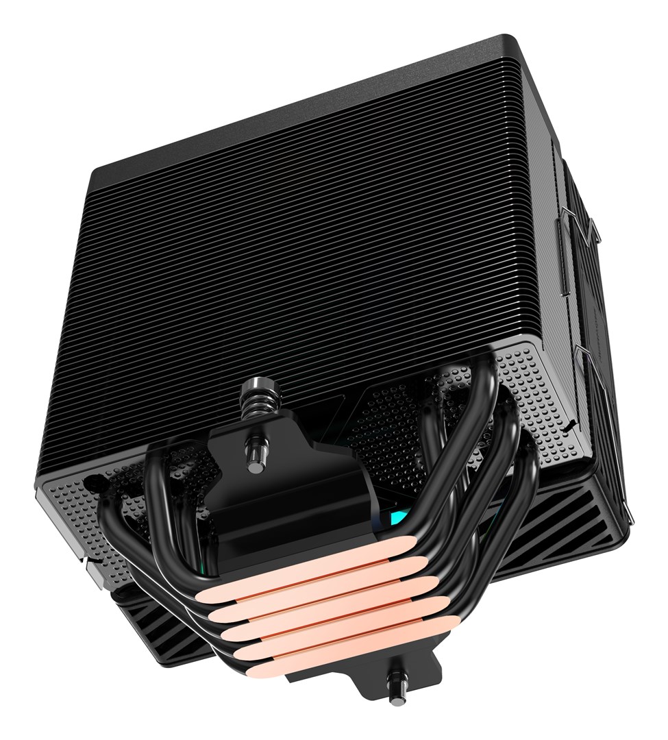 Mars Gaming MCPUX5ARGB computer cooling system Processor Air cooler 12 cm Black 1 pc(s) Mars Gaming MCPUX5ARGB computer cooling system Processor Air cooler 12 cm Black 1 pc(s)