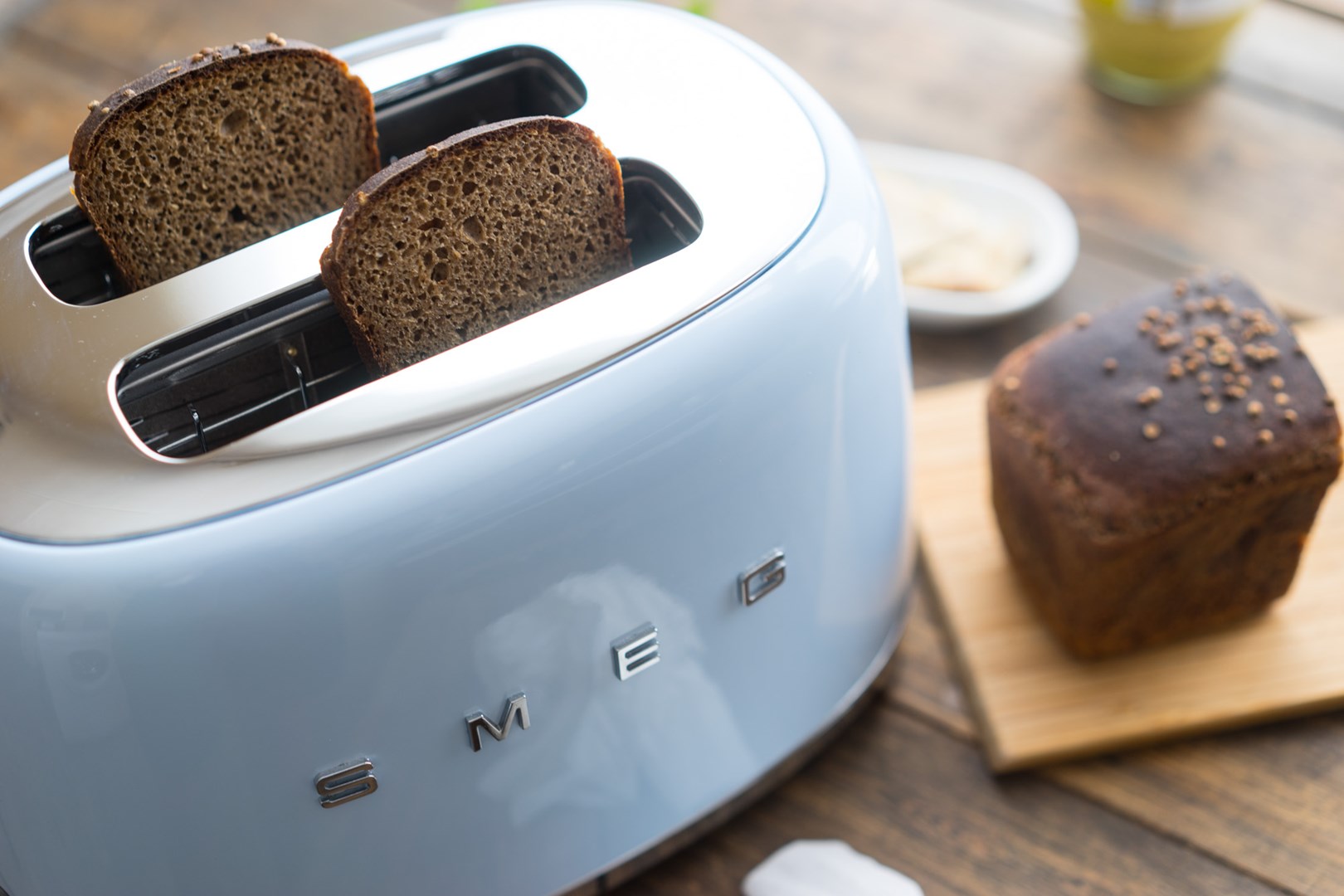 Smeg 50's Style Toaster TSF01PBEU Pastel Blue Smeg 50's Style Toaster TSF01PBEU Pastel Blue