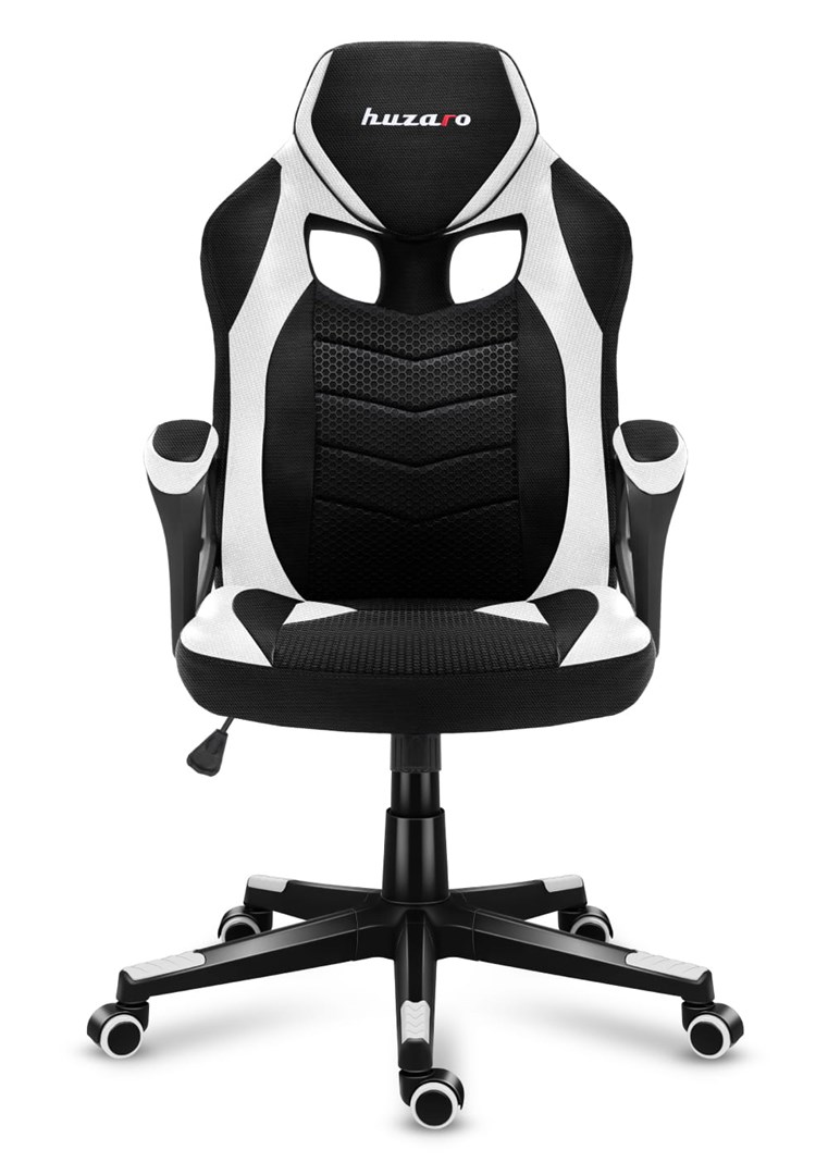 HUZARO FORCE 2.5 WHITE MESH GAMING CHAIR HUZARO FORCE 2.5 WHITE MESH GAMING CHAIR
