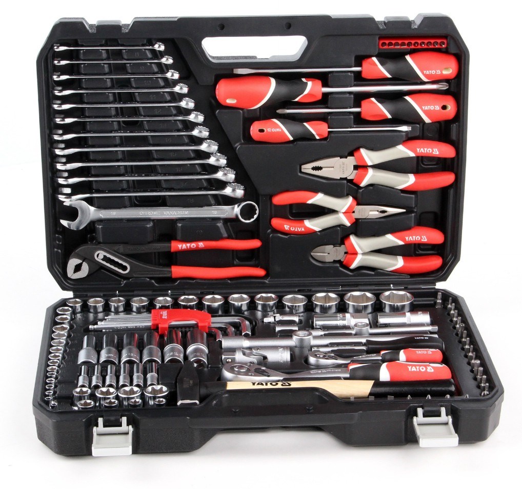Yato YT-38901 Tool set XXL 1/4-1/2" 122 items Yato YT-38901 Tool set XXL 1/4-1/2" 122 items