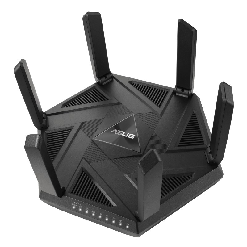 ASUS RT-AXE7800 wireless router Tri-band (2.4 GHz / 5 GHz / 6 GHz) Black ASUS RT-AXE7800 wireless router Tri-band (2.4 GHz / 5 GHz / 6 GHz) Black