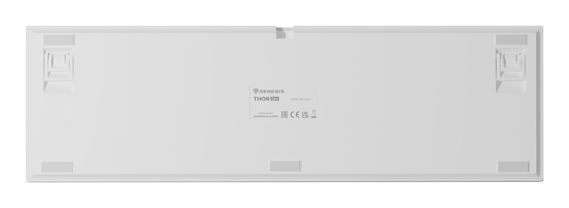 GENESIS NKG-2300 keyboard Universal USB QWERTY English White GENESIS NKG-2300 keyboard Universal USB QWERTY English White