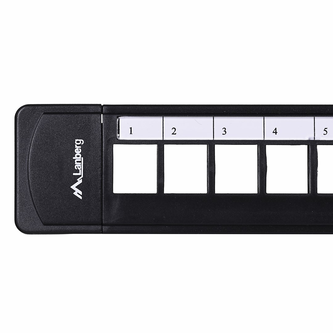 Lanberg PPKS-1124-B patch panel 1U Lanberg PPKS-1124-B patch panel 1U
