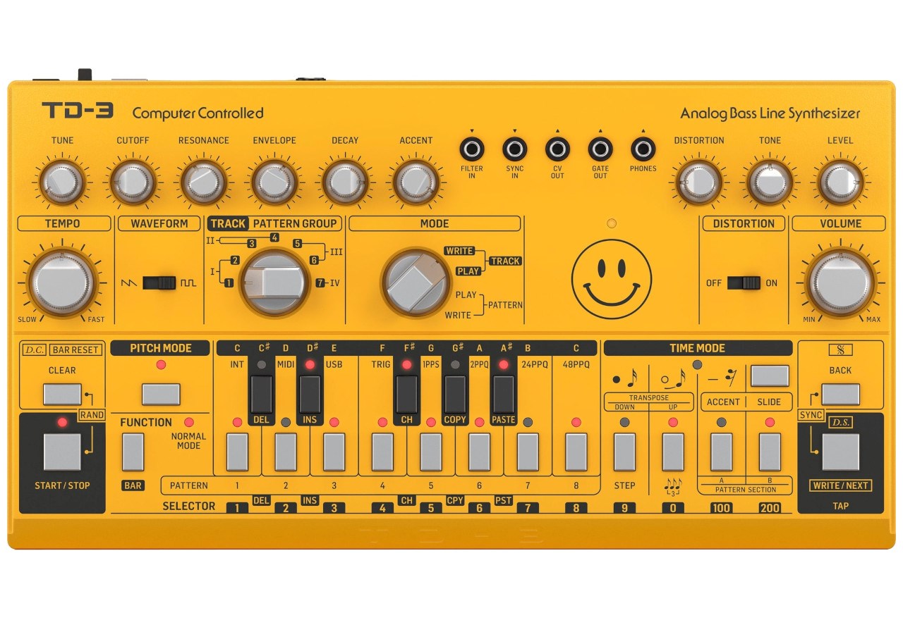 Behringer TD-3-AM - analogue bass line synthesiser Behringer TD-3-AM - analogue bass line synthesiser