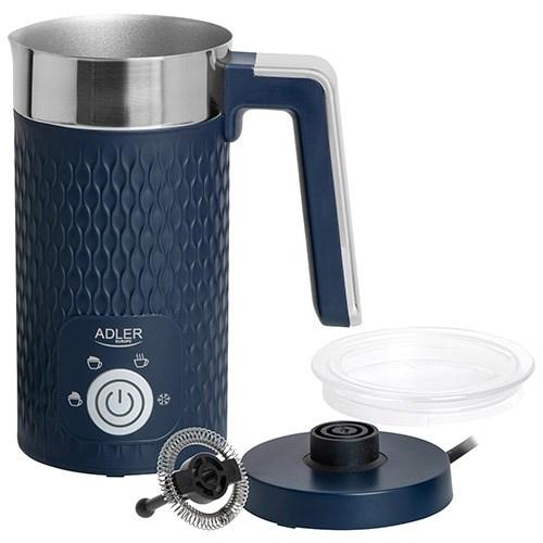ADLER AD 4494d milk frother/warmer Automatic, Navy blue ADLER AD 4494d milk frother/warmer Automatic, Navy blue