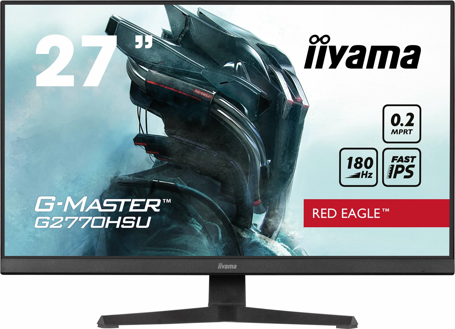 iiyama G-MASTER G2770HSU-B6 computer monitor 68.6 cm (27") 1920 x 1080 pixels Full HD LCD Black iiyama G-MASTER G2770HSU-B6 computer monitor 68.6 cm (27") 1920 x 1080 pixels Full HD LCD Black