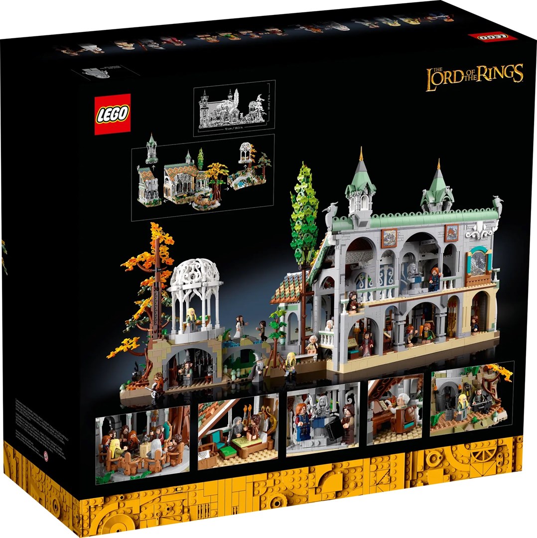 LEGO ICONS 10316 THE LORD OF THE RINGS: RIVENDELL LEGO ICONS 10316 THE LORD OF THE RINGS: RIVENDELL